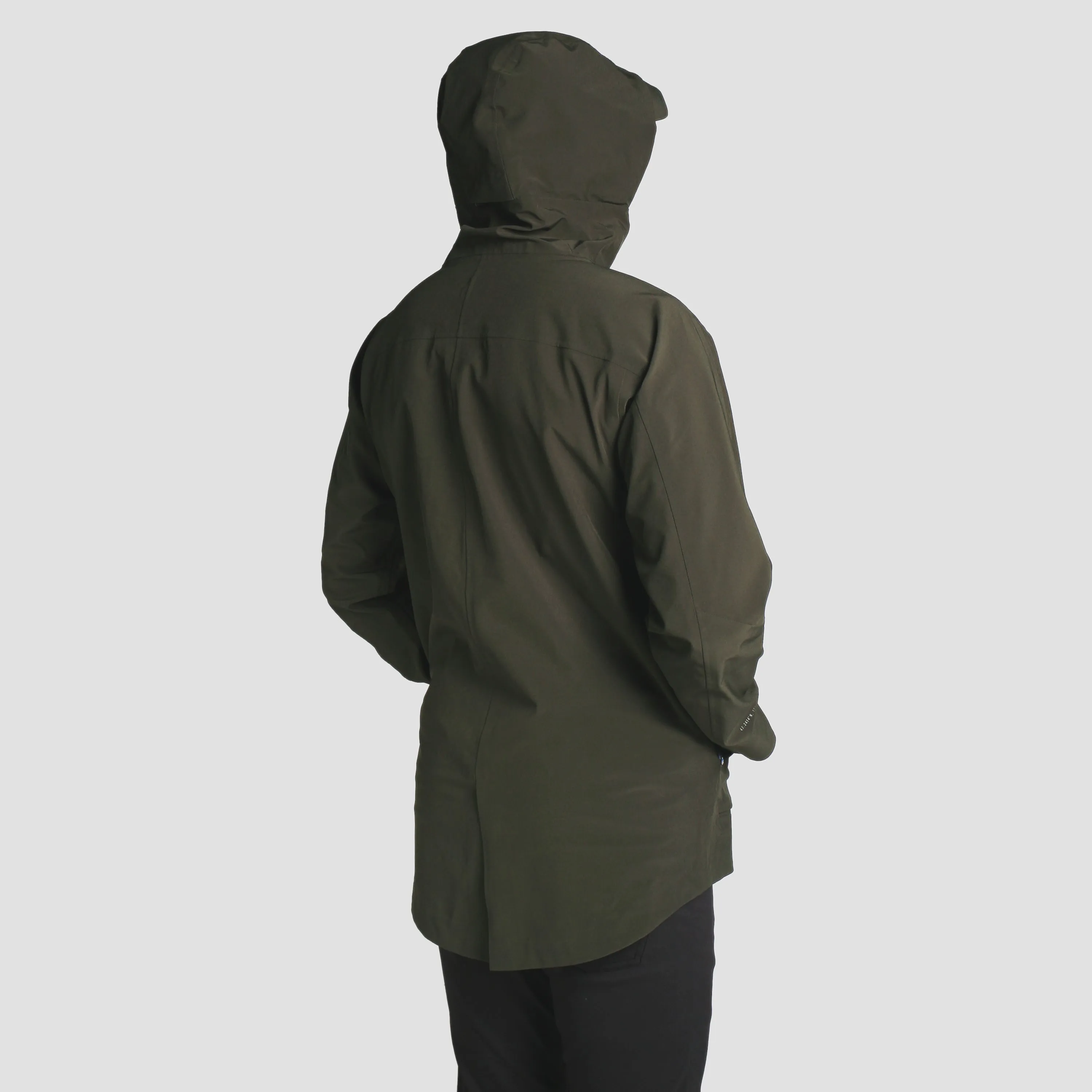 Avalon 3-Layer Waterproof Rain Jacket Olive