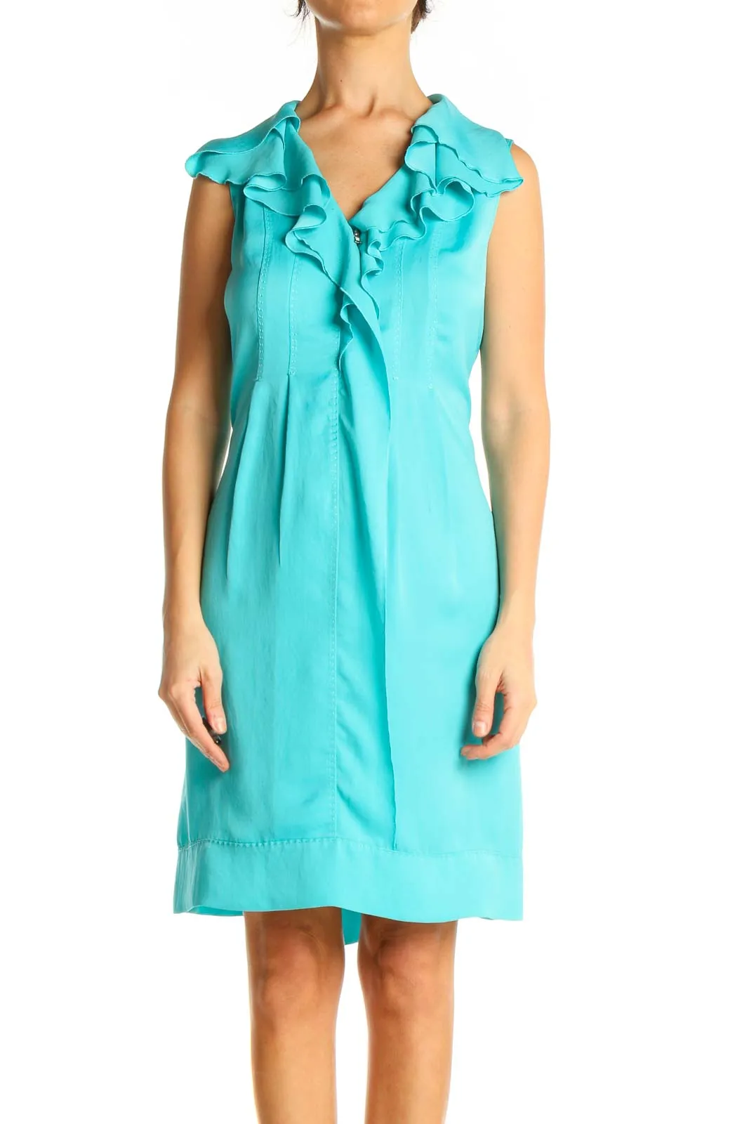 Blue Retro Shift Dress