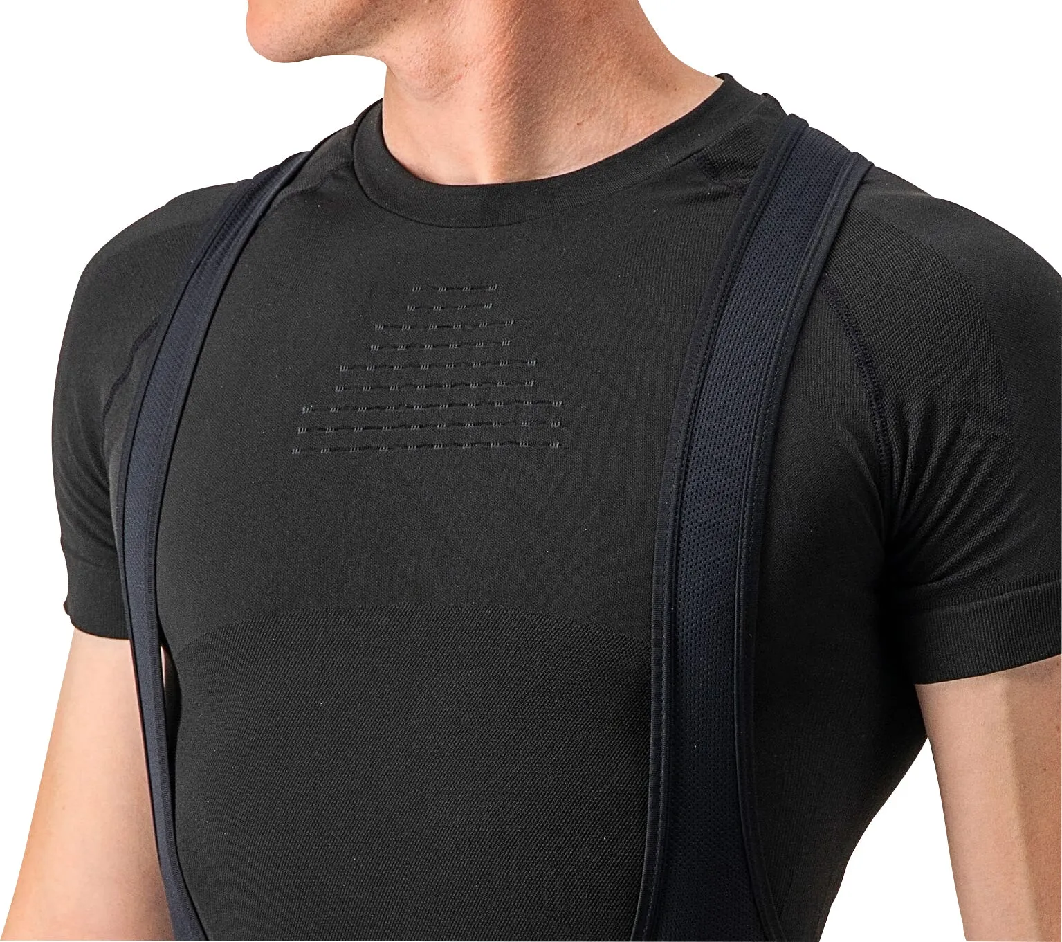 Castelli Core Seamless Short Sleeve Mens Cycling Base Layer - Black