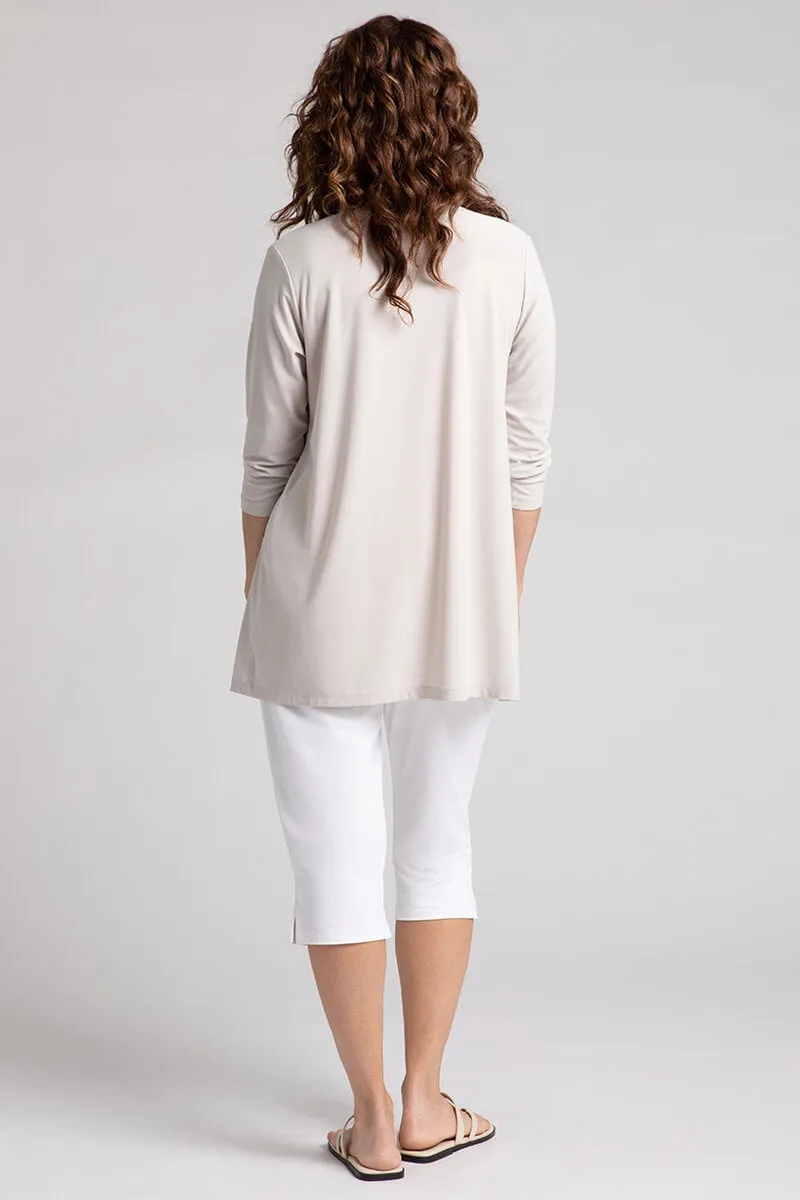 Classic Button Cardigan | Cashew