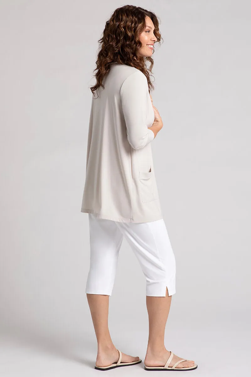 Classic Button Cardigan | Cashew