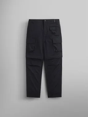 CONVERTIBLE CARGO PANT (BLACK)