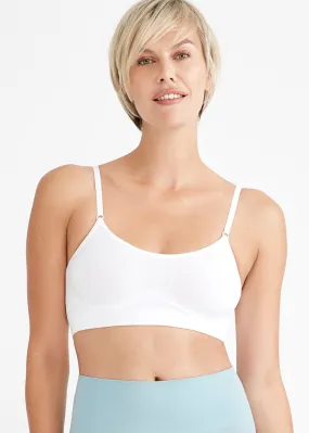 Convertible Scoop Neck Unlined Bralette - Outlast® Seamless