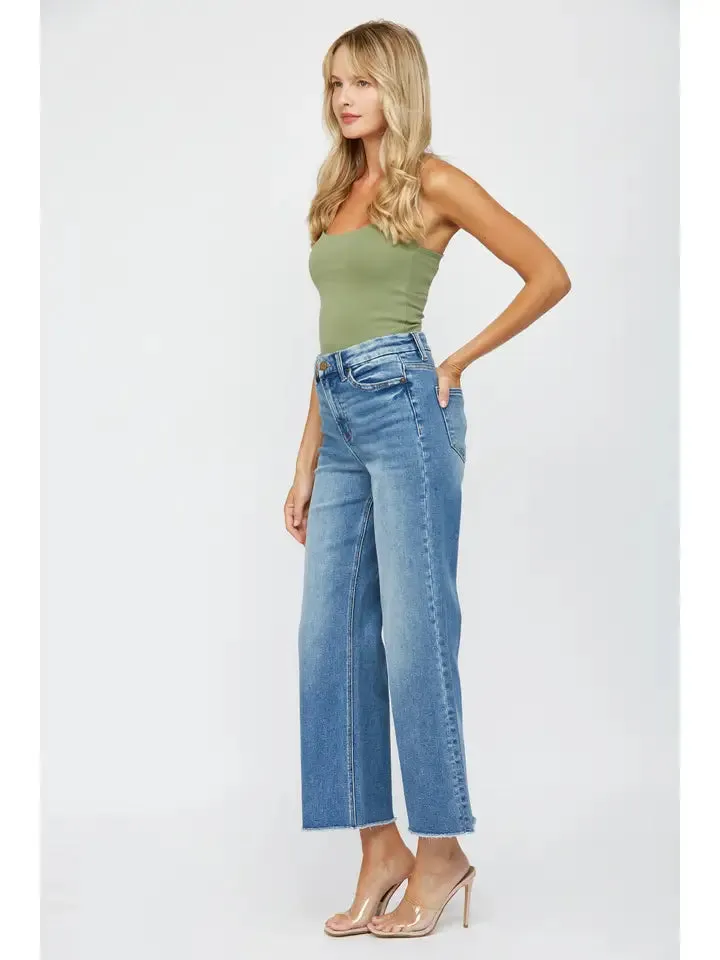 Festival High Rise Wide Leg Jeans