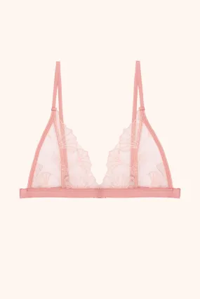 Ginkgo bralette - pink