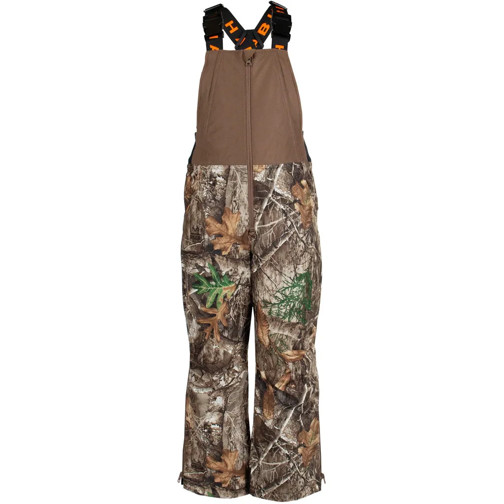 Habit Youth Cedar Branch Insulated Bib Realtree Edge Youth X-large