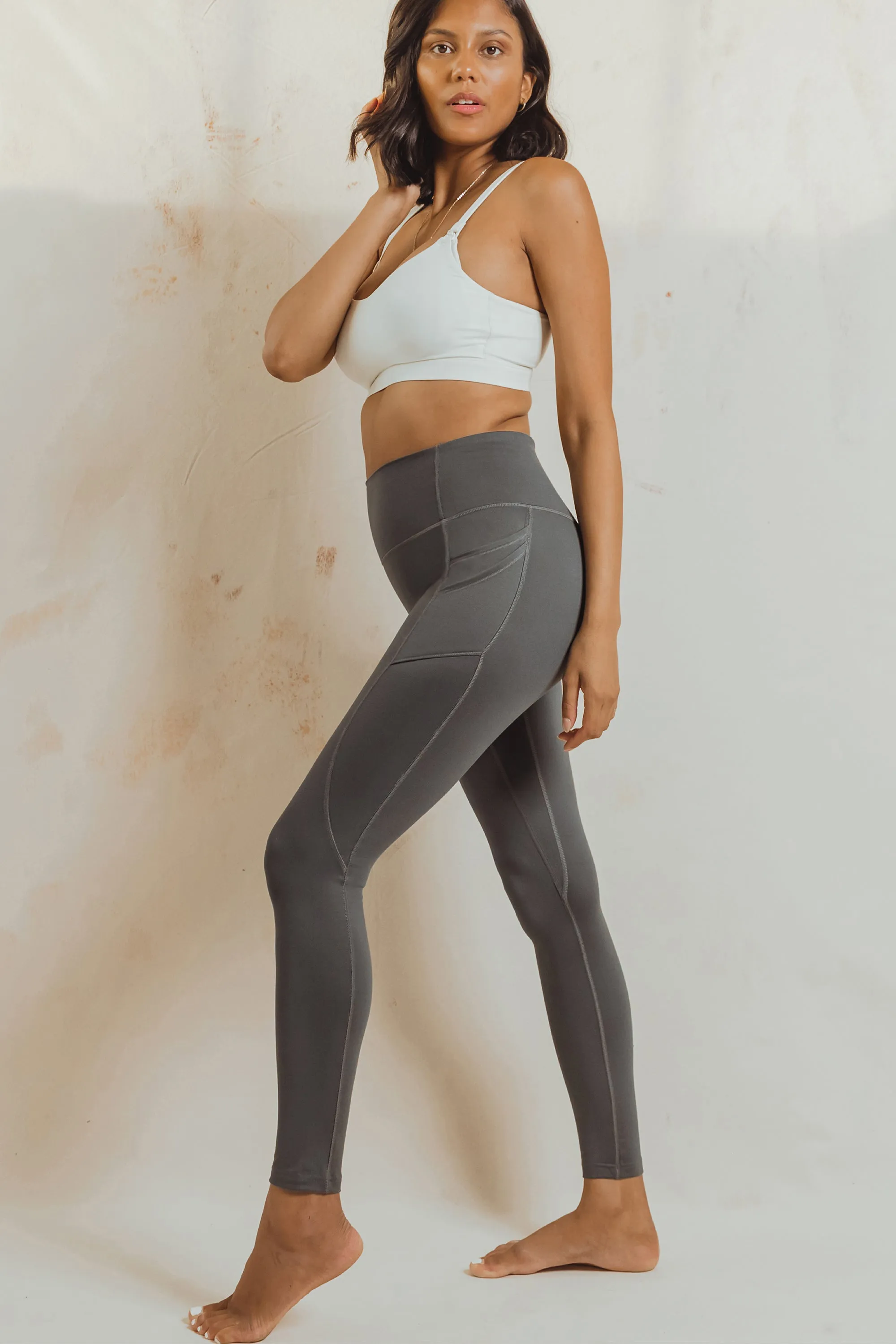 Hipster Compression Pocket Leggings