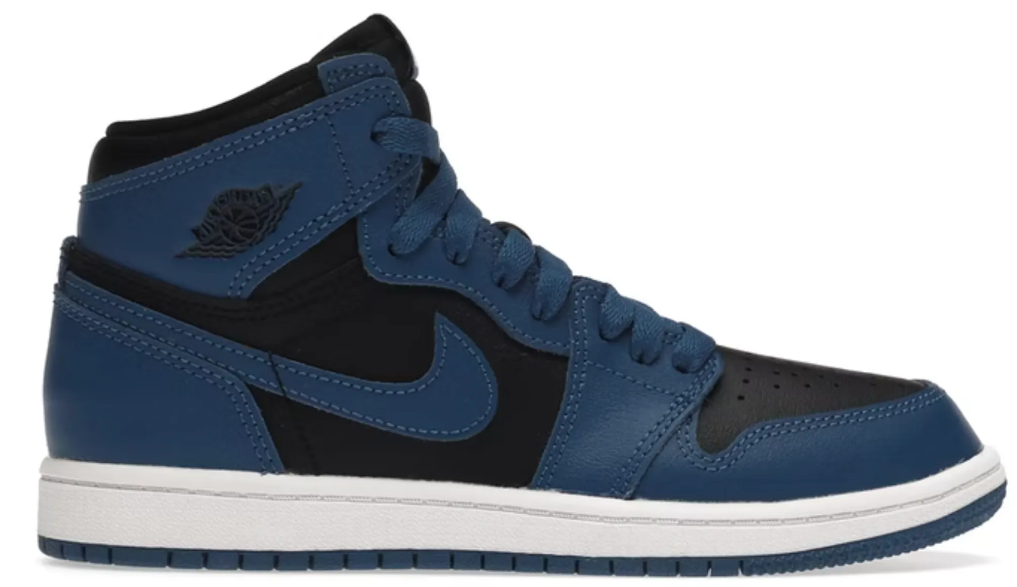 KIDS JORDAN 1 RETRO HIGH OG DARK MARINA BLUE (PS)