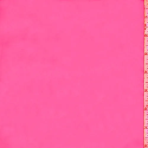 Neon Pink Nylon Rainwear Fabric