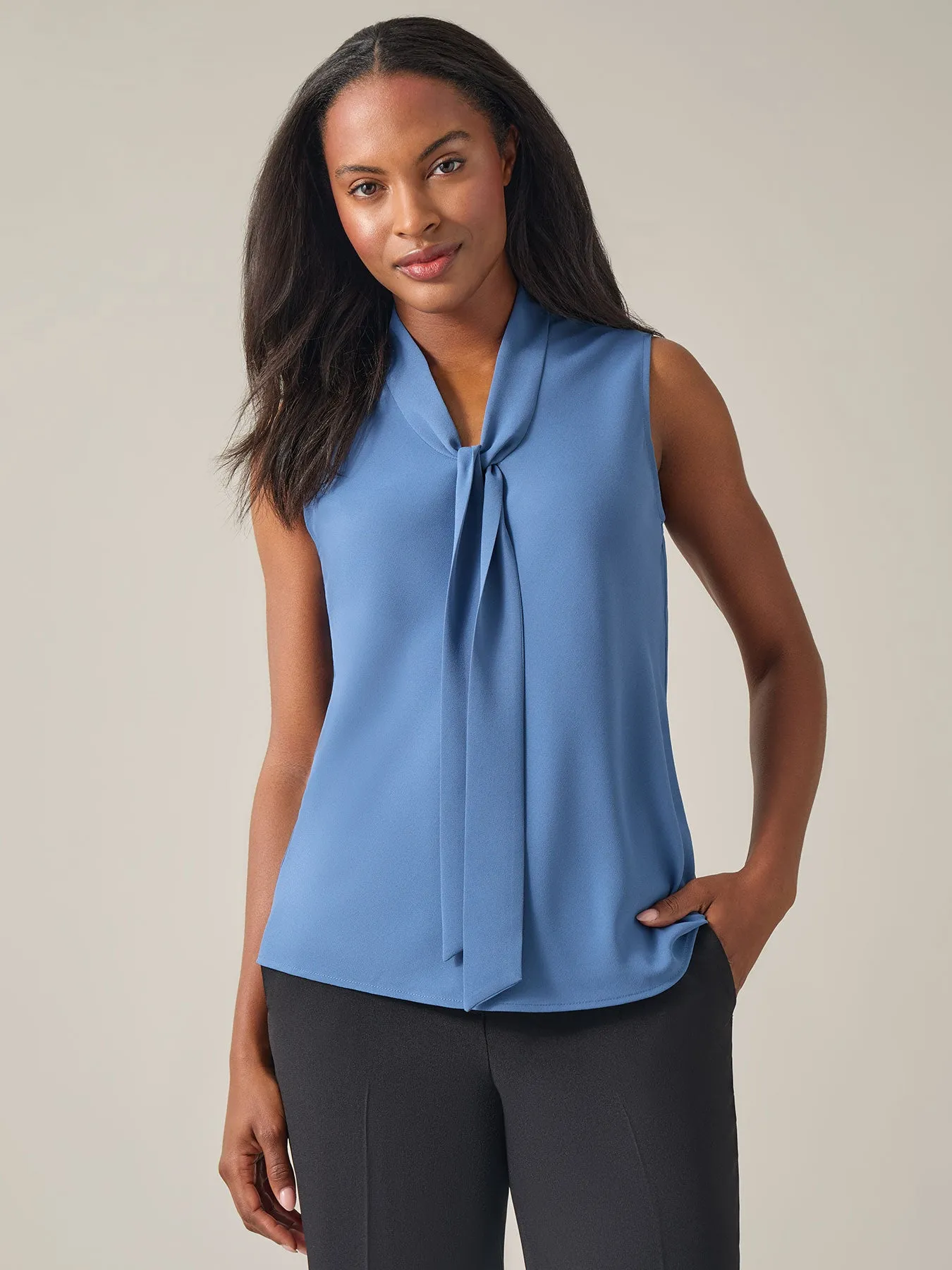 Petite Audrey  Blouse, Classic Drape