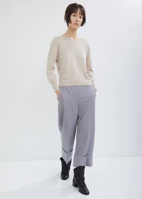 Porub Cropped Sailor Pants