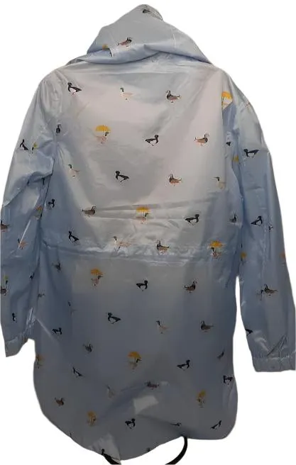 Rain Coat -Light Blue Duck March size 4