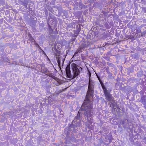 Rayon Batik Prints - Lilac Violetta Rayon Batik Fabric