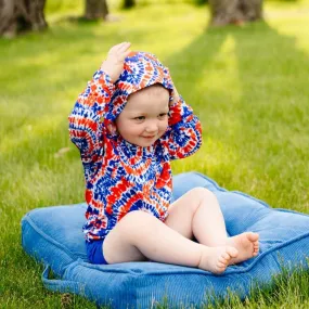 Red, White, and Blueberry Lightweight Hoodie