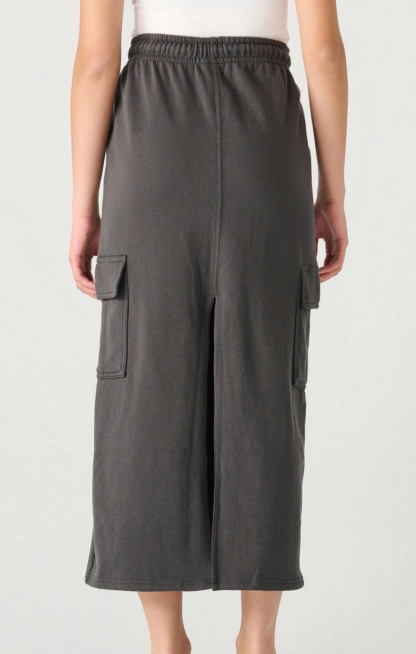 Soft Cargo Maxi Skirt | Iron