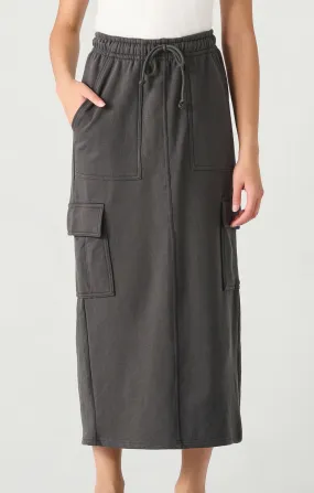 Soft Cargo Maxi Skirt | Iron