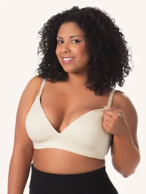 The June - Contoured Seamless Wirefree Nursing Bra