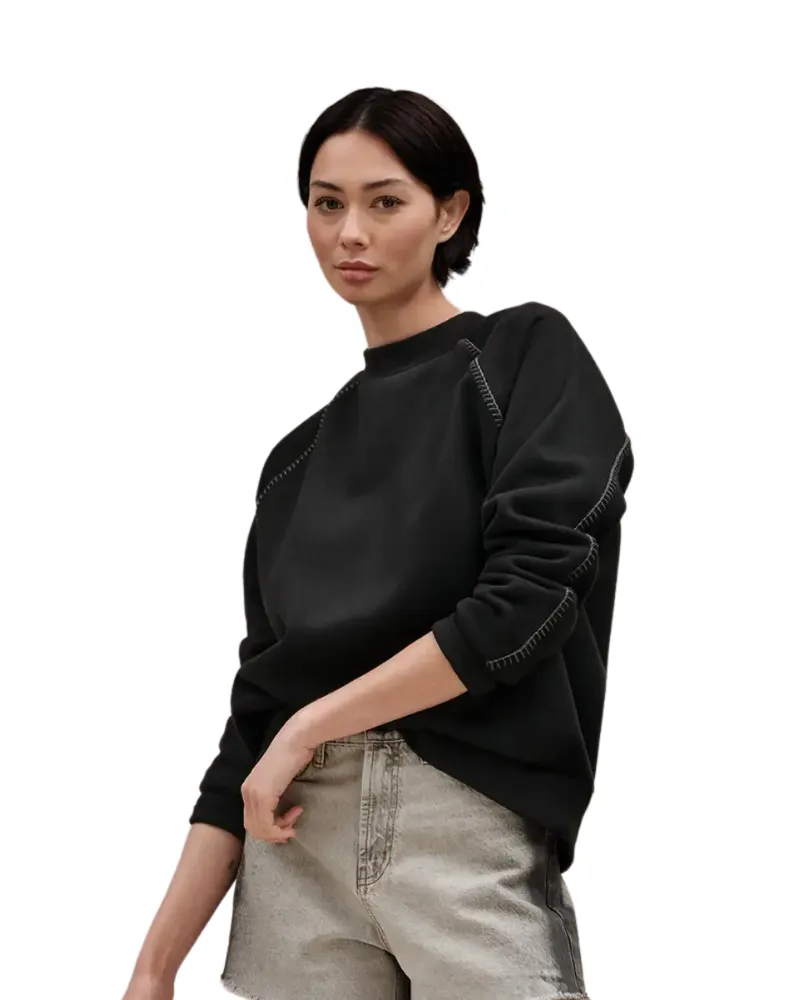 UGG Black Classic Crewneck Sweatshirt