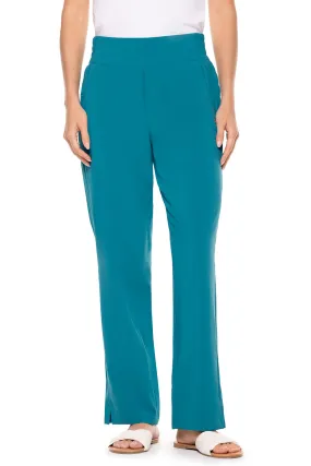 Women's Pellaro Travel Pants | Tahitian Teal